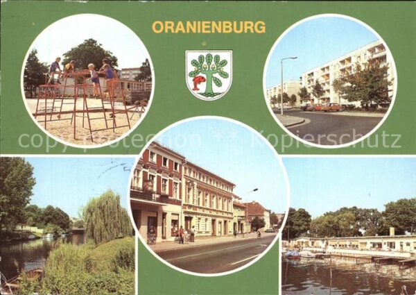 Oranienburg Partie an der Havel Straße des Friedens