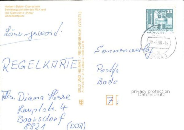 Niesky Zinzendorfplatz Herbert Balzer Oberschu – Bild 2
