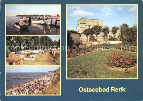 Rerik Ostseebad Bootsanlegestelle Strand Campingplatz