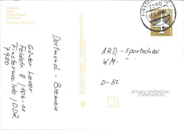 Finsterwalde Sporthalle Markt Kreiskulturhaus Schlos – Bild 2