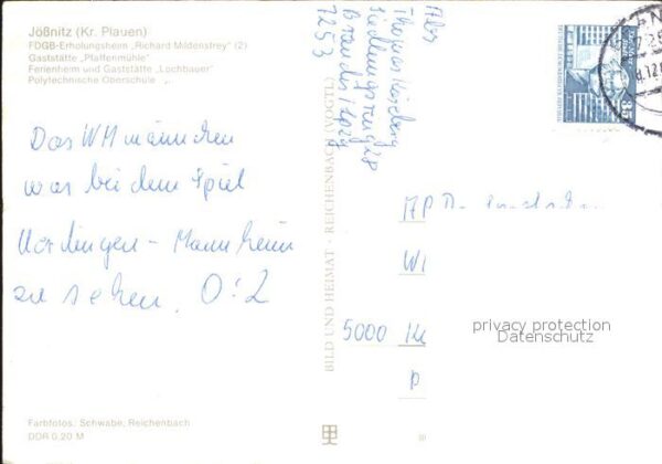 Joessnitz FDGB Erholungsheim Richard Mildenstrey – Bild 2
