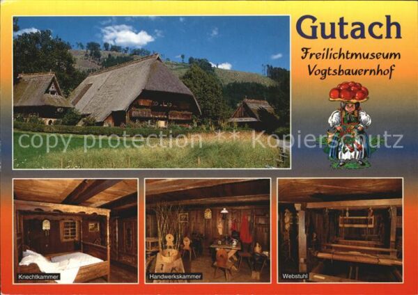 Gutach Breisgau Schwarzwälder Freilichtmuseum Vogtsbaue