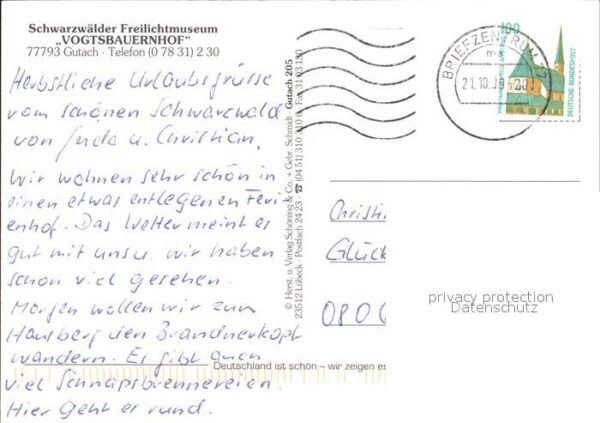 Gutach Breisgau Schwarzwälder Freilichtmuseum Vogtsbaue – Bild 2
