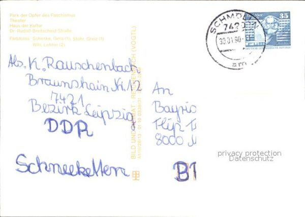 Gera Theater Platz Opfer Haus der Kultur – Bild 2