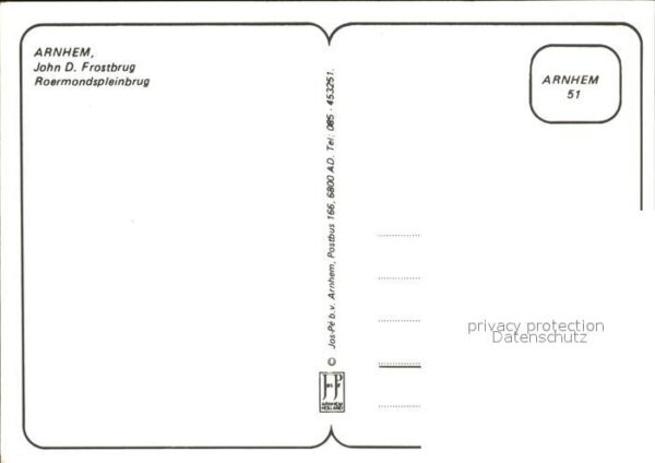 Arnhem Roermondspleinbrug Stadtansicht – Bild 2
