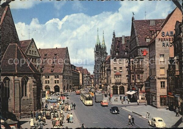 Nuernberg Innenstadt Lorenzkirche Königstraße