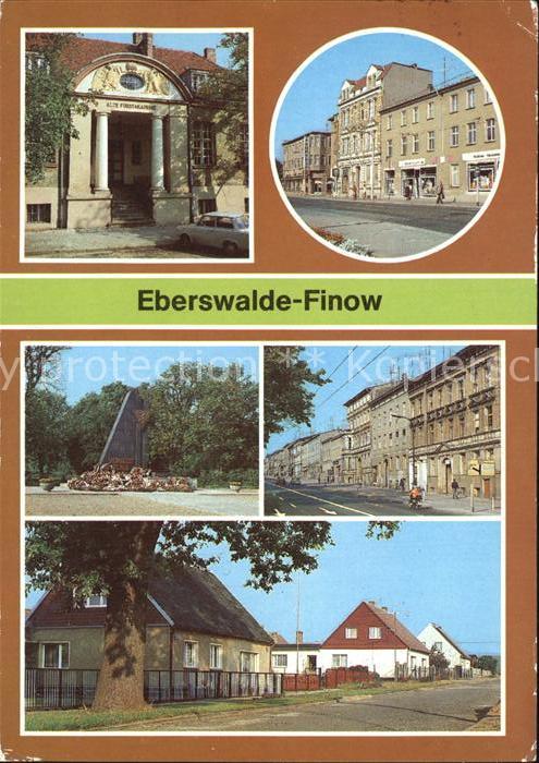 Eberswalde Finow Alte Forstakademie Denkmal antifa
