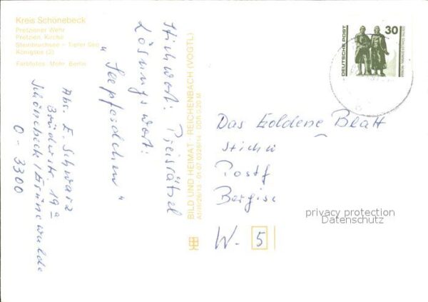 Ploetzky Kreis Schönebeck Pretziener Wehr Kirche – Bild 2