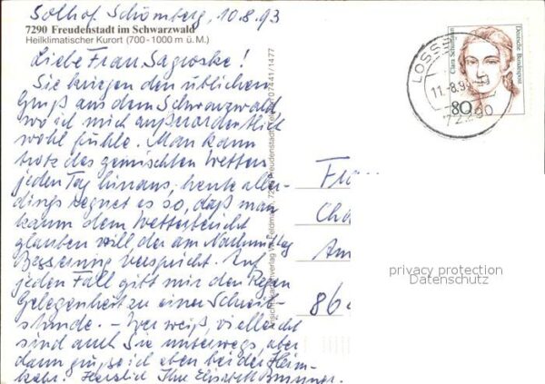 Freudenstadt Marktplatz Kurort – Bild 2