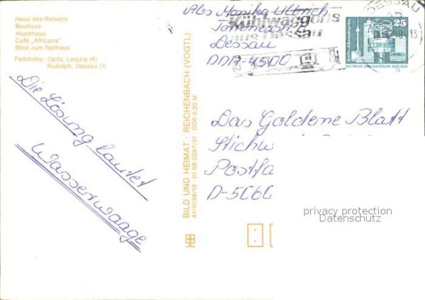 Dessau-Rosslau Haus des Reisens Bauhaus Cafe Rathaus – Bild 2