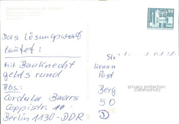 Zinnowitz Ostseebad FDGB Ferienheim – Bild 2