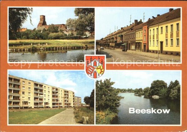 Beeskow Spree Breite Straße Neubauten