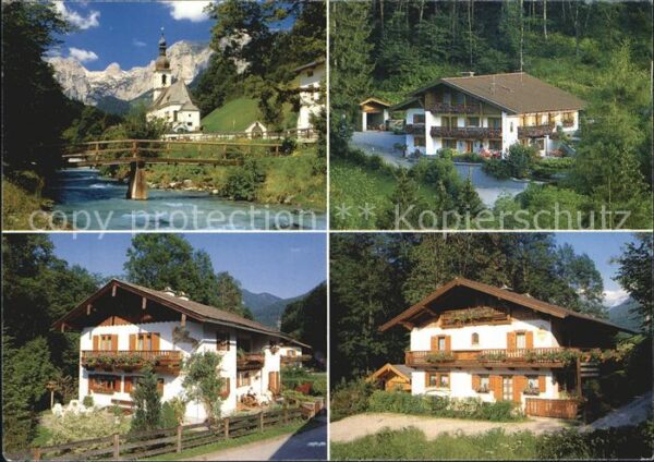 Ramsau Berchtesgaden Gästehäuser Waldrausch Bianca