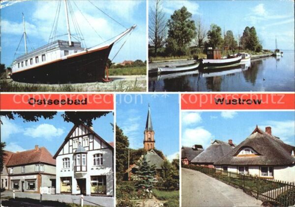 Wustrow Ostseebad Hafen Neue Straße Betriebsferienheim