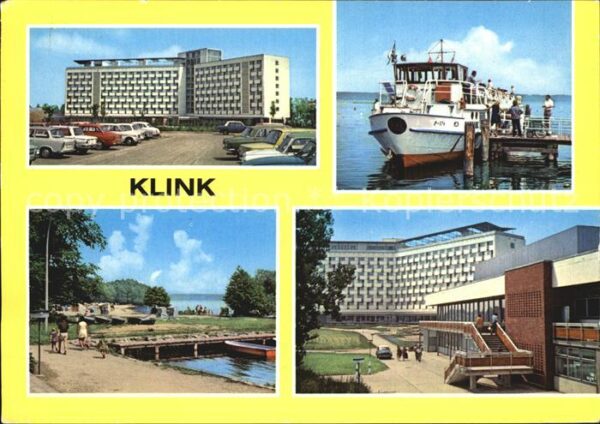 Klink Waren MS Fontane Müritzhafen Erholungsheim Sc