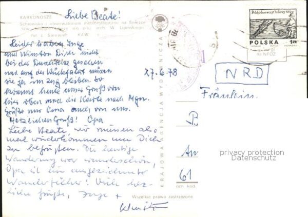Karkonosze Meteorologisches Observatorium – Bild 2