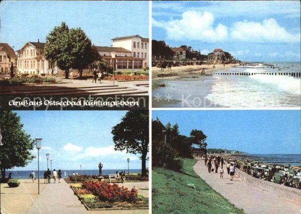 Kuehlungsborn Ostseebad Strand Uferpromenade