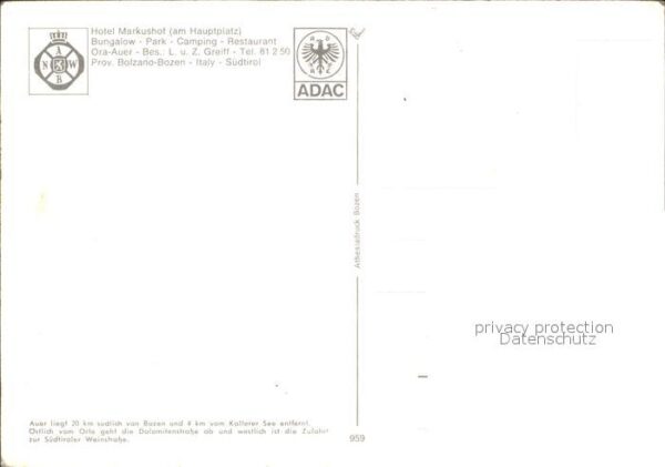 Bolzano Hotel Markushof Schwimmbad Camping – Bild 2