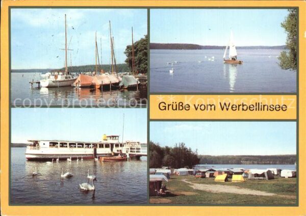 Altenhof Eberswalde Werbellinsee MS Altwarp Bootshafen Zelt