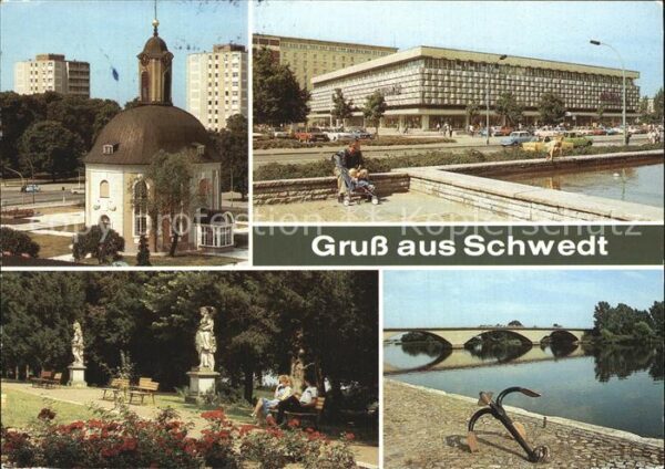 Schwedt Berlischky Pavillon Oderbrücke Park Kul