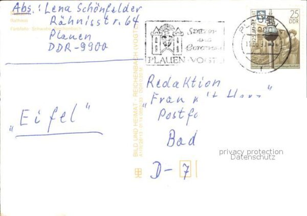 Plauen Vogtland Rathaus – Bild 2