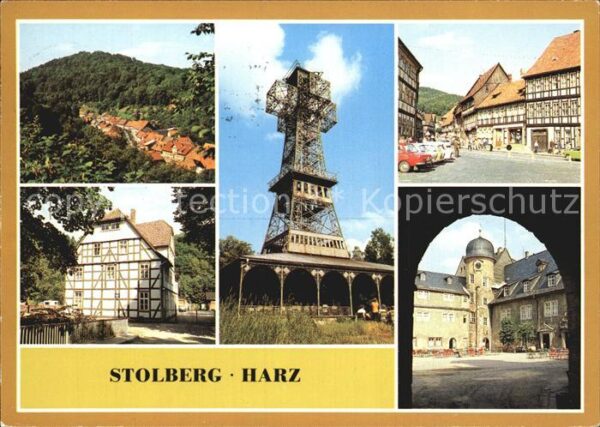 Stolberg Harz Rittergasse Josephskreuz Markt Jugendhe