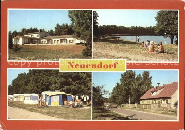 Neuendorf Oranienburg VEB Betriebsferienlager Ernst Thälmann