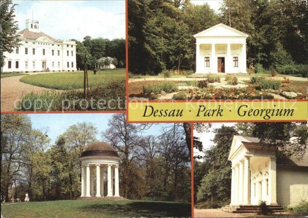 Dessau-Rosslau Park Georgium Schloss Blumengartenhaus