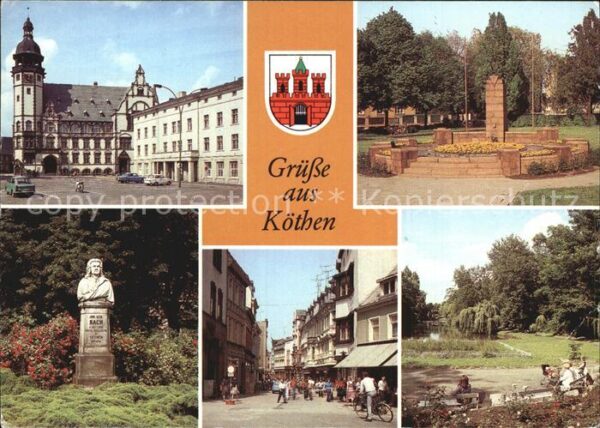 Koethen Anhalt Hubertusteich Ehrenmal Opfer des Faschi