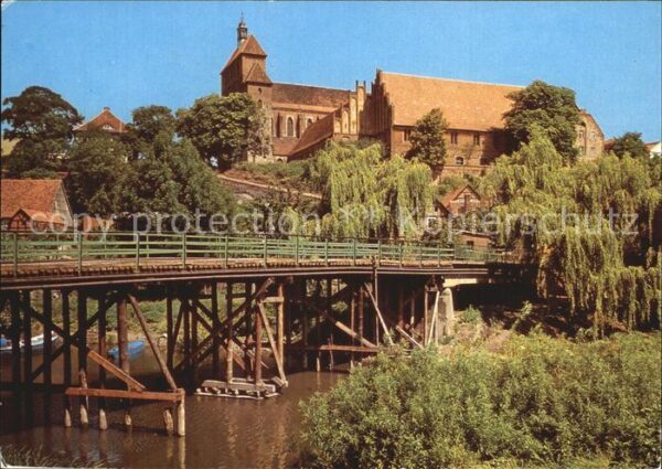 Havelberg Blick zum Dom Havelbrücke