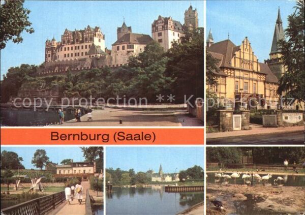 Bernburg Saale Schloss Kreiskulturhaus Eiscafe Bärenbu