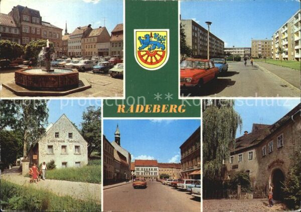 Radeberg Sachsen Brunnen Markt Schloss Klippenstein Neub