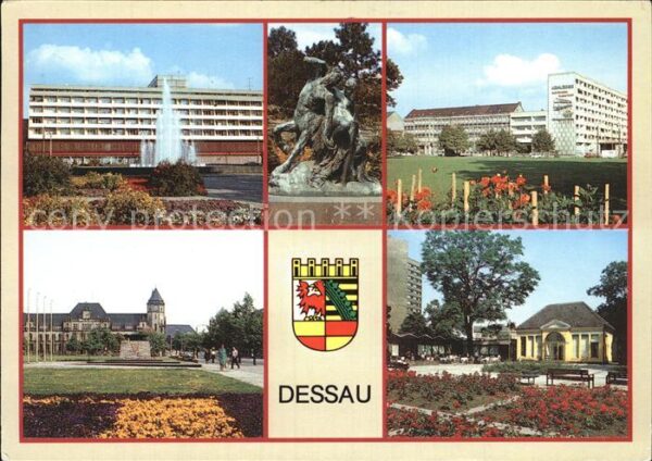 Dessau-Rosslau Haus des Reisens Stadtpark Kentaur Haup