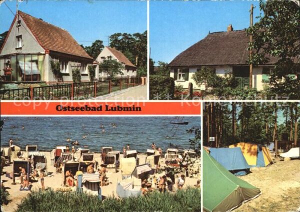 Lubmin Ostseebad Freester Straße Schilfhaus Strand Zeltp