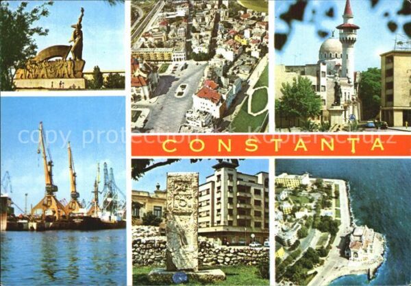 Constanta Hafen Luftbilder Casino Strandpromenade