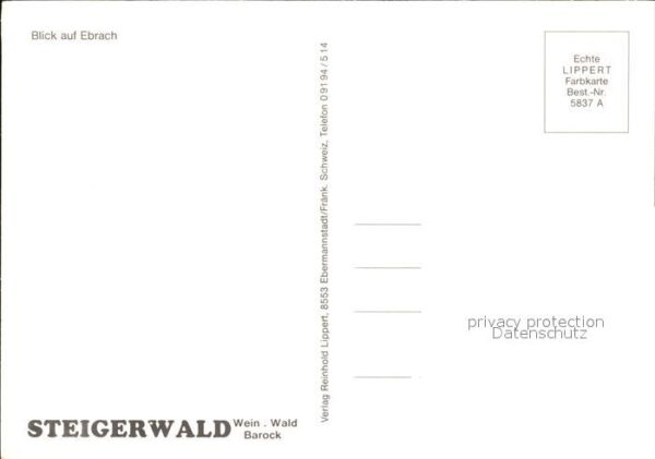 Ebrach Oberfranken Geamtansicht – Bild 2