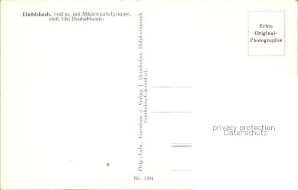 Einoedsbach Mädelegabelgruppe – Bild 2