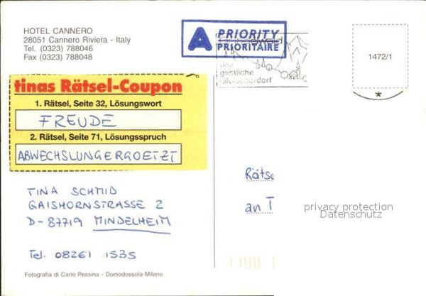 Cannero Riviera Lago Maggiore Hotel Cannero – Bild 2