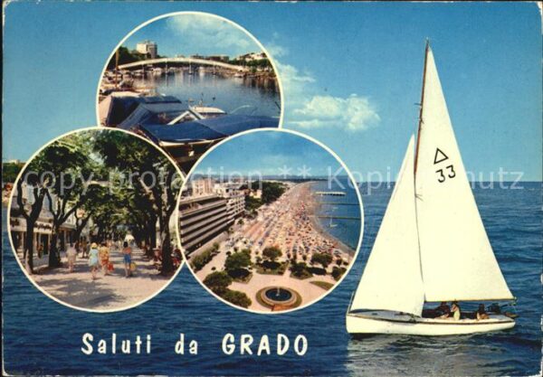 Grado Gorizia Strand Hafen