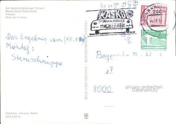 Altentreptow Maxim Gorki Oberschule Freibad Platz de – Bild 2