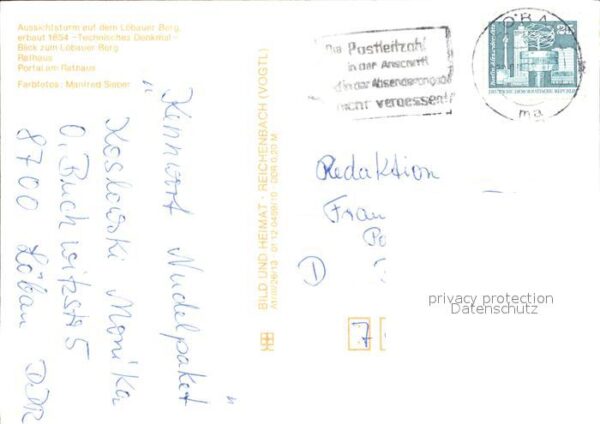 Loebau Sachsen Aussichtsturm Rathaus Berg – Bild 2