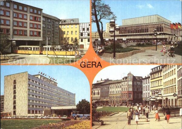 Gera Leumnitzer Tor Haus der Kultur Interhot