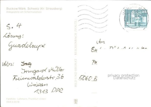 Buckow Maerkische Schweiz Anlegestelle am Schermützsee – Bild 2