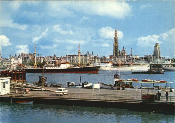 Antwerpen Anvers Der Hafen