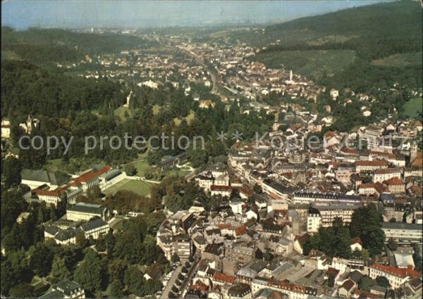 Baden-Baden Fliegeraufnahme