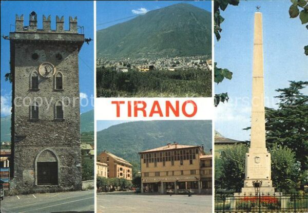Tirano Turm Panorama Monument