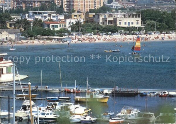 Cagliari Marina Piccolaund Poetto Strasse