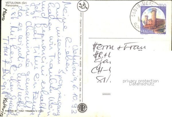 Vetulonia Teilansicht – Bild 2
