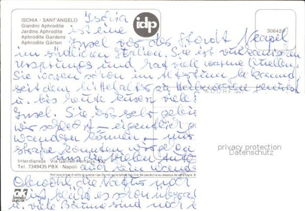Sant Angelo Ischia Aphrodite Gärten Schwimmbecken – Bild 2
