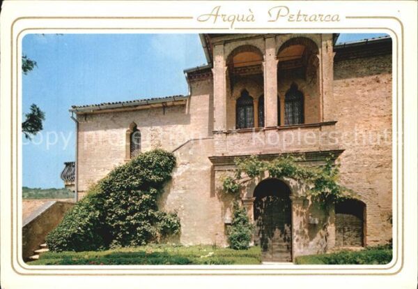 Arqua Petrarca Das Haus von Petrarca
